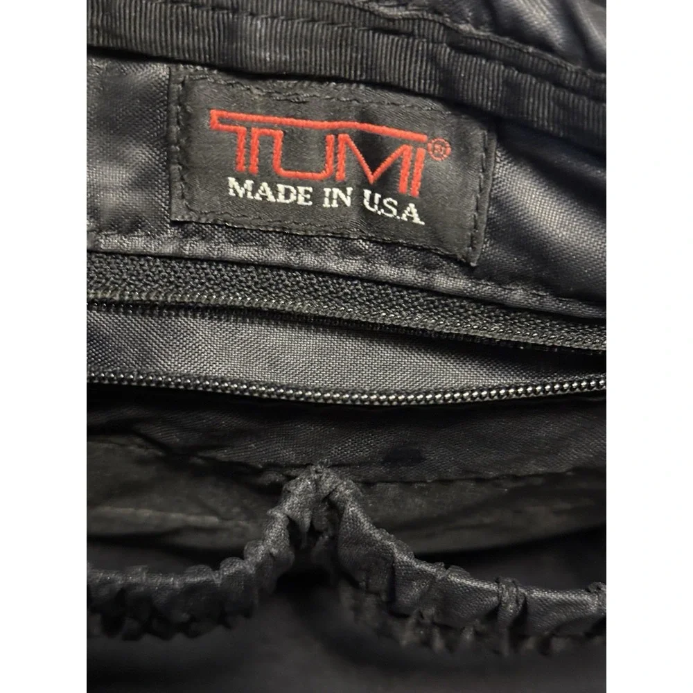 Tumi Bag Black Ballistic Nylon 14